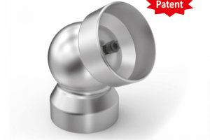 50' Blank Adjustable Bracket Knob